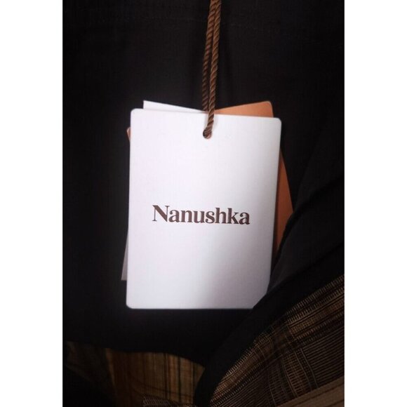 Nanushka Check Trousers Size 46 US 30 S Mens Beige $645 - Picture 9 of 14